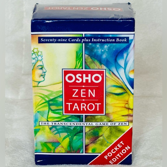 Osho Zen Tarot~The Transcendental Game of Zen~Pocket Edition~79 Cards & Book NEW - Picture 3 of 5